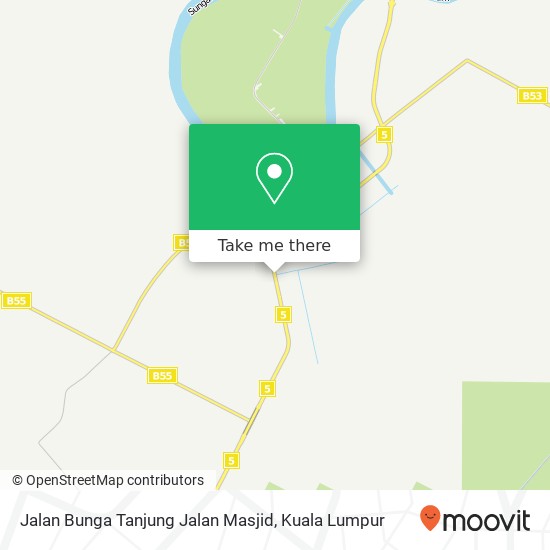 Jalan Bunga Tanjung Jalan Masjid, 45200 Sabak Bernam map