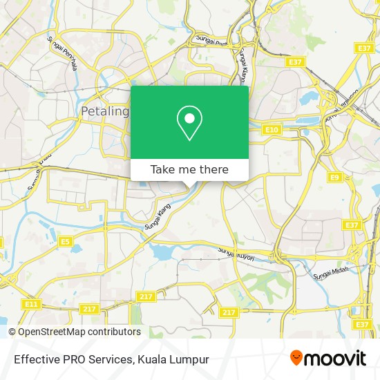 Effective PRO Services map
