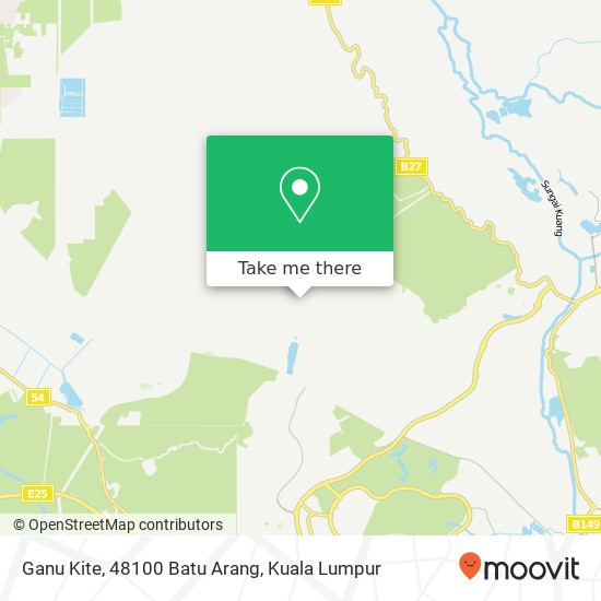 Ganu Kite, 48100 Batu Arang map