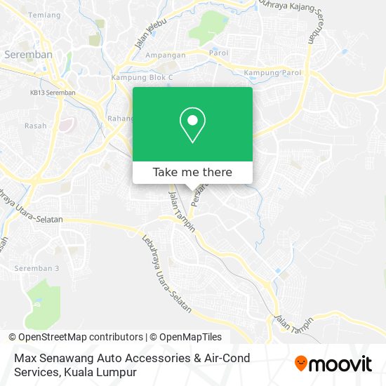 Max Senawang Auto Accessories & Air-Cond Services map