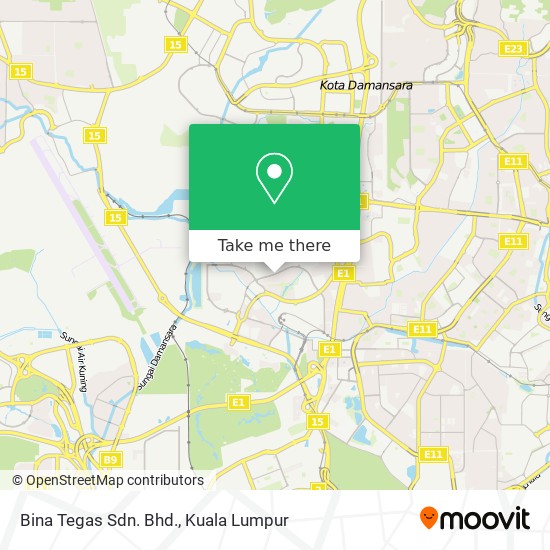 Cara Ke Bina Tegas Sdn Bhd Di Petaling Jaya Menggunakan Bis Atau Mrt Lrt