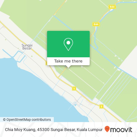 Peta Chia Moy Kuang, 45300 Sungai Besar