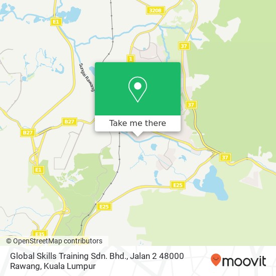 Global Skills Training Sdn. Bhd., Jalan 2 48000 Rawang map