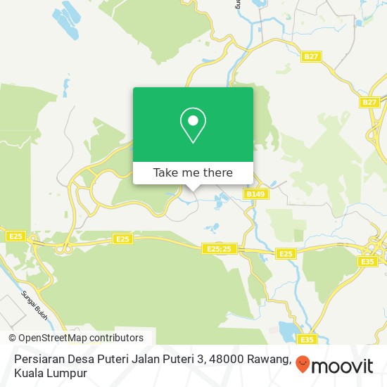 Persiaran Desa Puteri Jalan Puteri 3, 48000 Rawang map