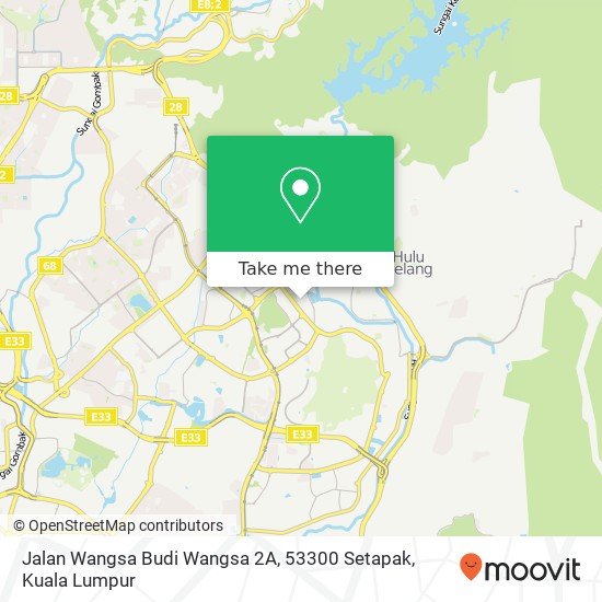 Jalan Wangsa Budi Wangsa 2A, 53300 Setapak map