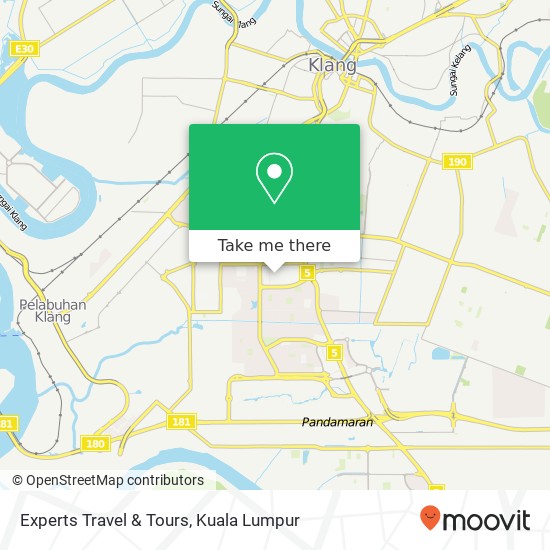 Experts Travel & Tours map