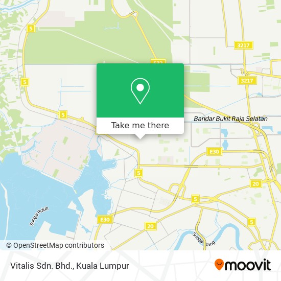 Vitalis Sdn. Bhd. map