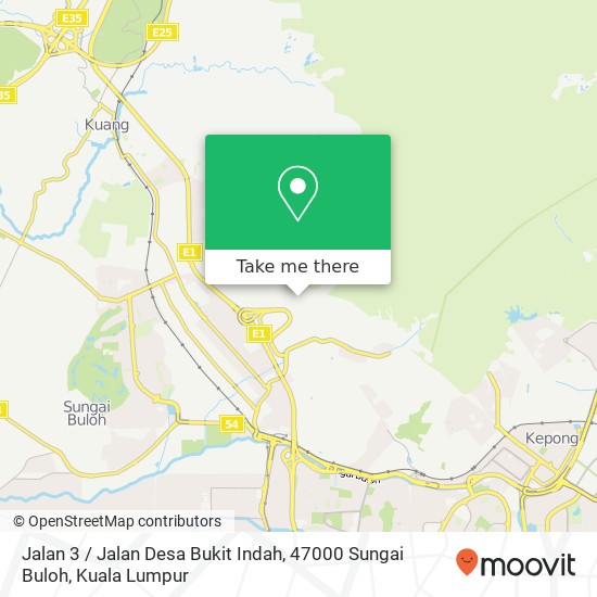 Jalan 3 / Jalan Desa Bukit Indah, 47000 Sungai Buloh map