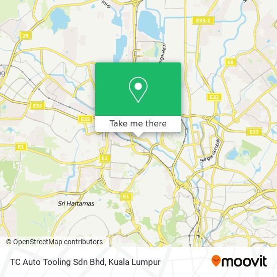 TC Auto Tooling Sdn Bhd map