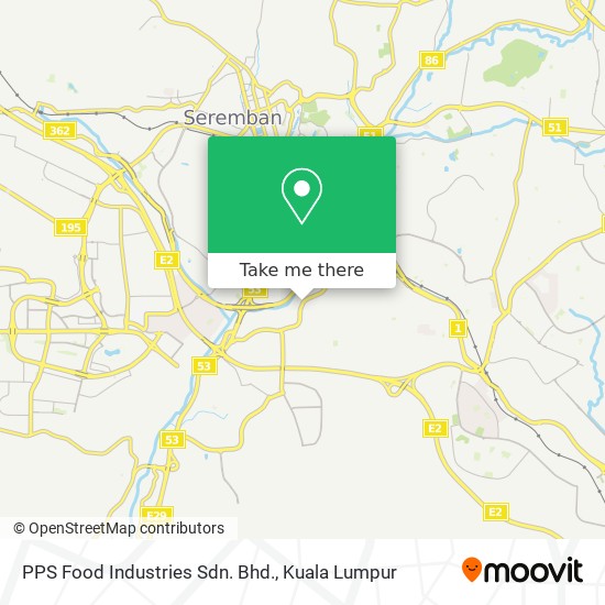 How To Get To Pps Food Industries Sdn Bhd In Seremban By Bus Or Train