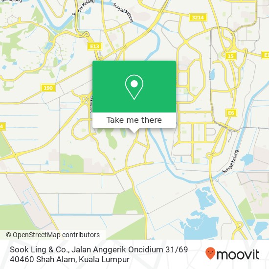 Sook Ling & Co., Jalan Anggerik Oncidium 31 / 69 40460 Shah Alam map