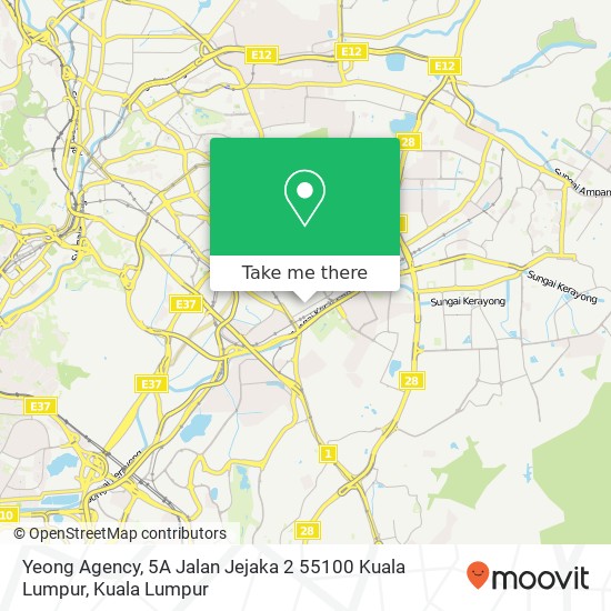 Peta Yeong Agency, 5A Jalan Jejaka 2 55100 Kuala Lumpur