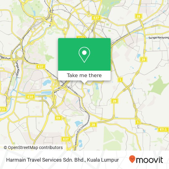 Harmain Travel Services Sdn. Bhd. map