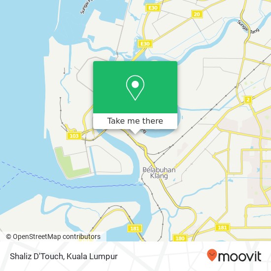 Shaliz D'Touch map