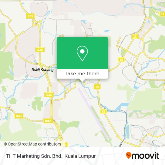 THT Marketing Sdn. Bhd. map