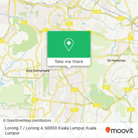 Peta Lorong 7 / Lorong 4, 60000 Kuala Lumpur