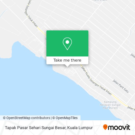 Tapak Pasar Sehari Sungai Besar map