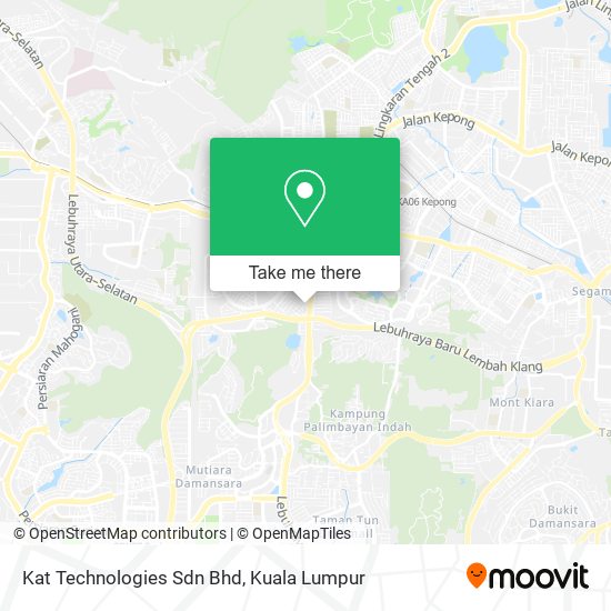 Kat Technologies Sdn Bhd map