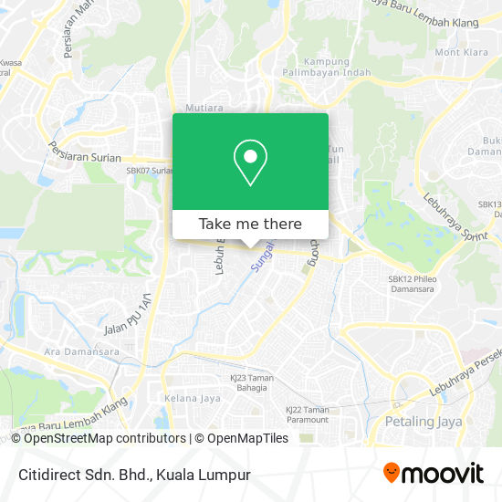 Citidirect Sdn. Bhd. map