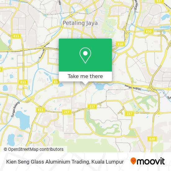 Peta Kien Seng Glass Aluminium Trading