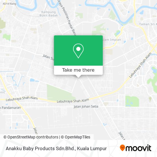 Peta Anakku Baby Products Sdn.Bhd.
