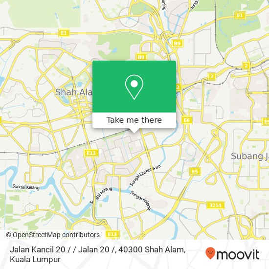 Jalan Kancil 20 / / Jalan 20 /, 40300 Shah Alam map