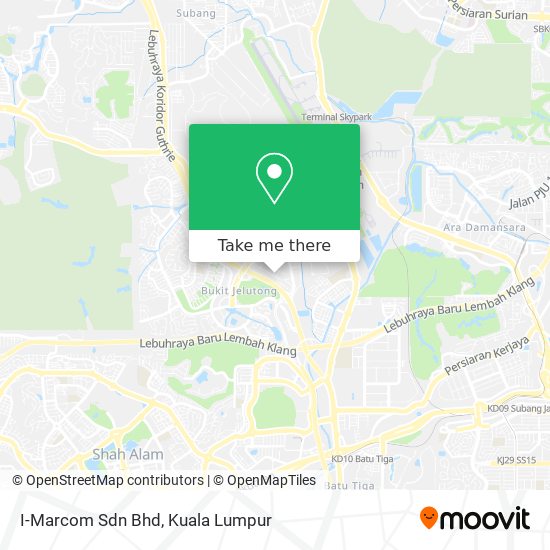 I-Marcom Sdn Bhd map