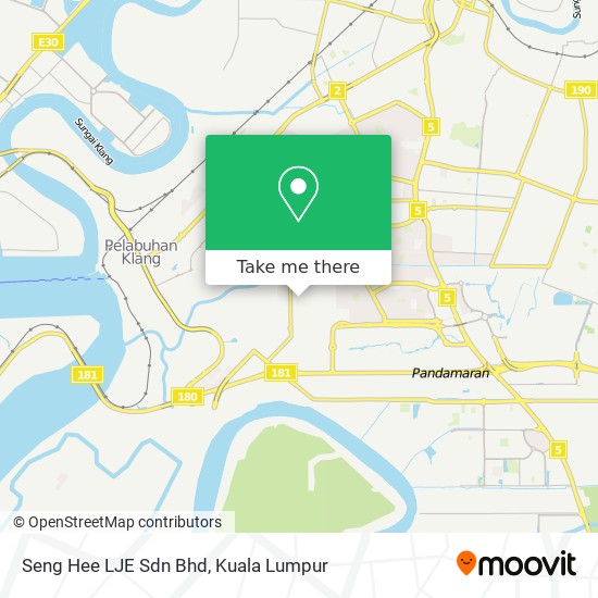 Peta Seng Hee LJE Sdn Bhd