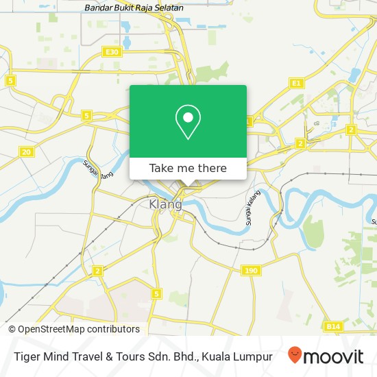 Tiger Mind Travel & Tours Sdn. Bhd. map