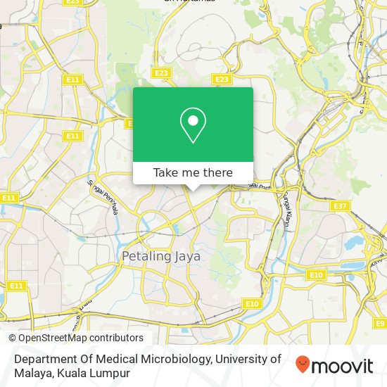 Department Of Medical Microbiology, University of Malaya map