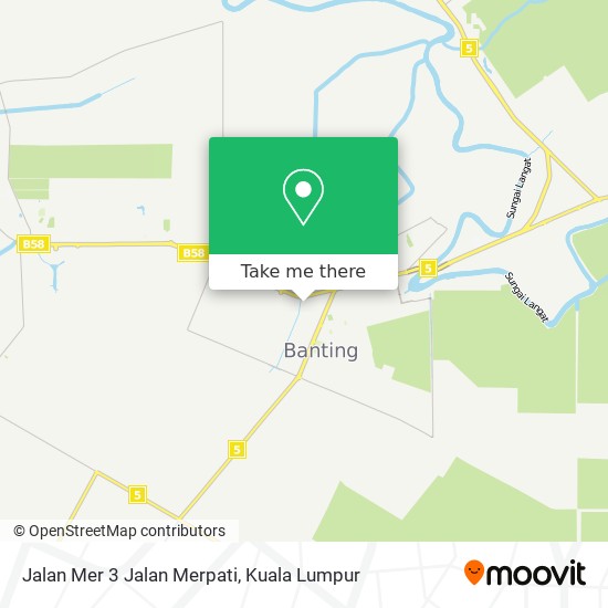 Peta Jalan Mer 3 Jalan Merpati