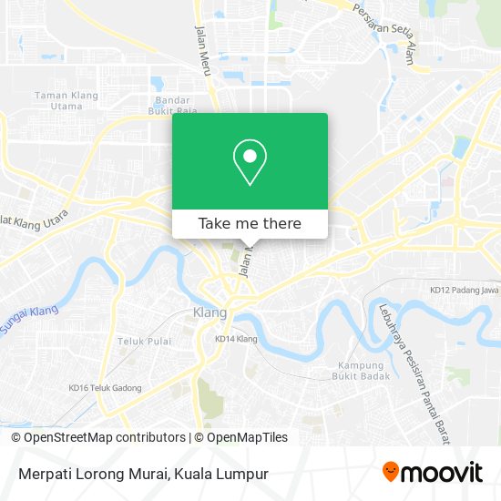 Merpati Lorong Murai map