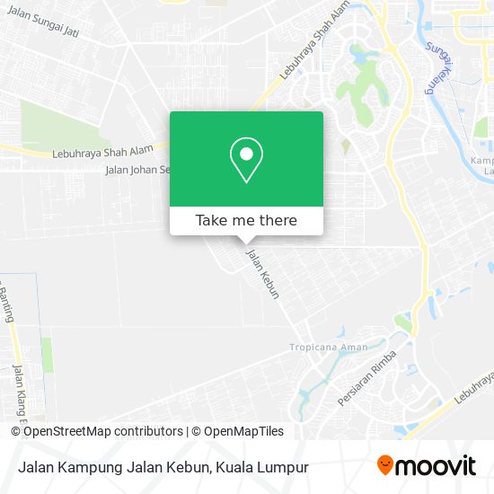 Jalan Kampung Jalan Kebun map