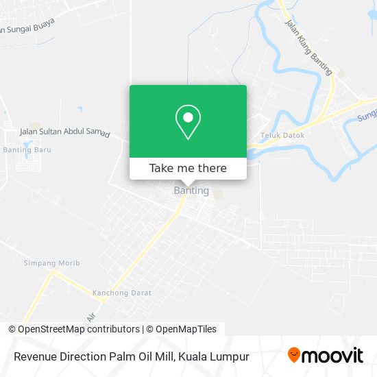 Revenue Direction Palm Oil Mill map