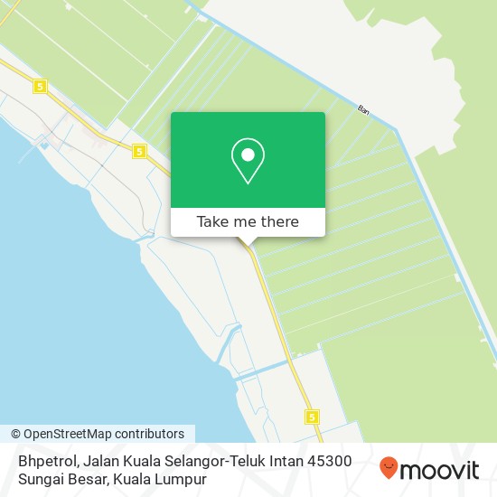 Bhpetrol, Jalan Kuala Selangor-Teluk Intan 45300 Sungai Besar map