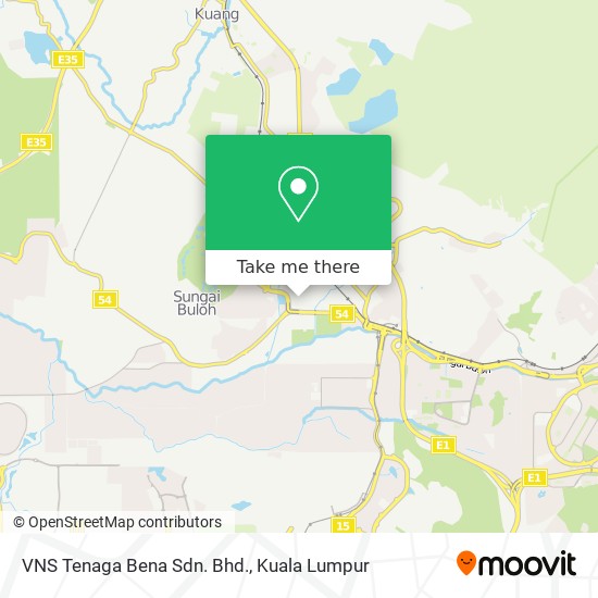 VNS Tenaga Bena Sdn. Bhd. map