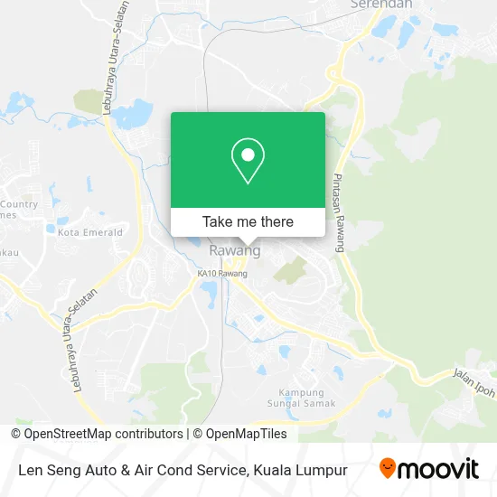 Len Seng Auto & Air Cond Service map