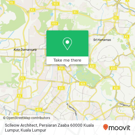 Sclleow Architect, Persiaran Zaaba 60000 Kuala Lumpur map