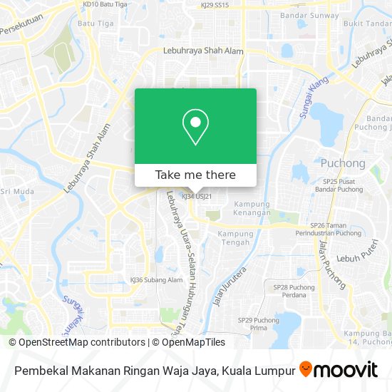 Pembekal Makanan Ringan Waja Jaya map