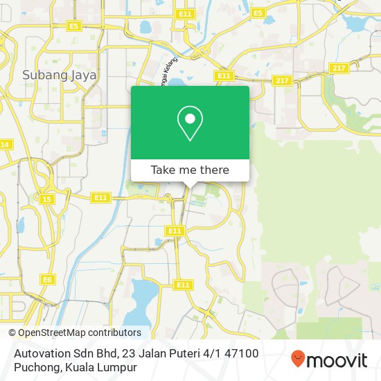 Peta Autovation Sdn Bhd, 23 Jalan Puteri 4 / 1 47100 Puchong