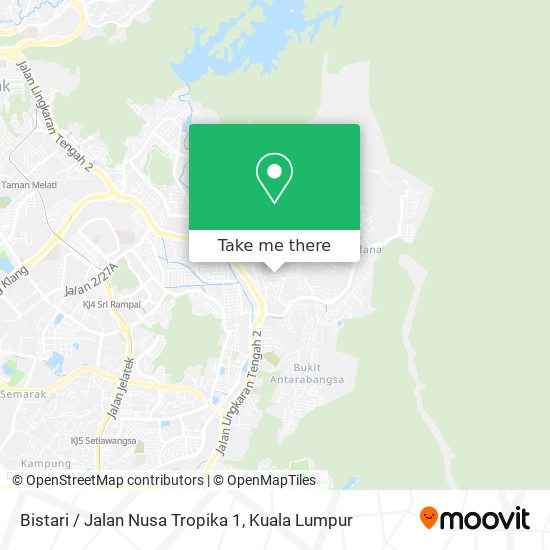 Bistari / Jalan Nusa Tropika 1 map