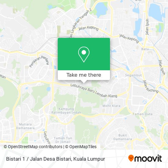 Bistari 1 / Jalan Desa Bistari map