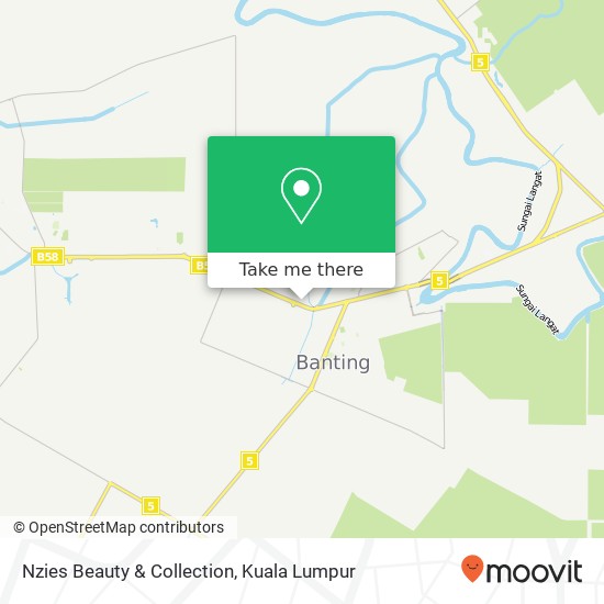 Nzies Beauty & Collection map