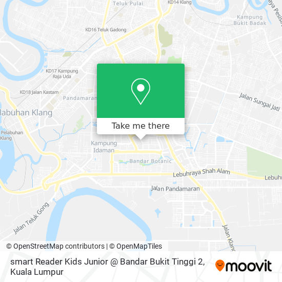 smart Reader Kids Junior @ Bandar Bukit Tinggi 2 map