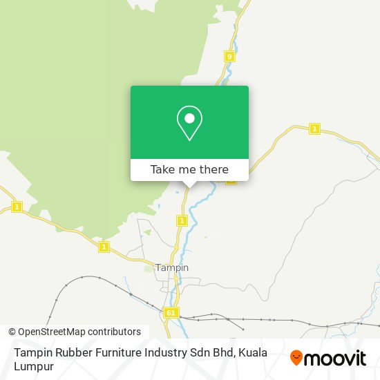 Tampin Rubber Furniture Industry Sdn Bhd map