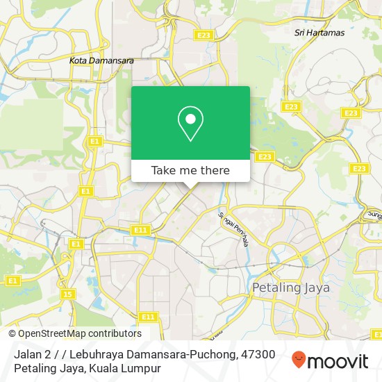 Jalan 2 / / Lebuhraya Damansara-Puchong, 47300 Petaling Jaya map