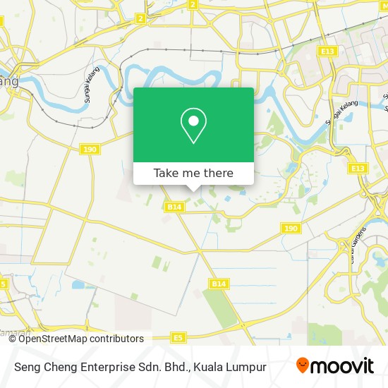 Seng Cheng Enterprise Sdn. Bhd. map