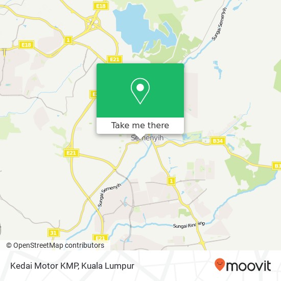 Peta Kedai Motor KMP