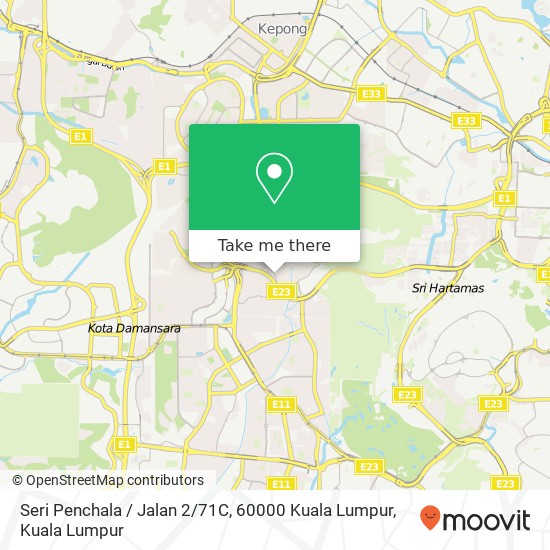 Seri Penchala / Jalan 2 / 71C, 60000 Kuala Lumpur map