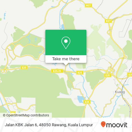 Jalan KBK Jalan 6, 48050 Rawang map